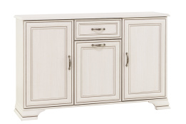 Тумба традиционная 3Д 1Я (Tiffany 3D1S), коллекции Тиффани, Вудлайн Кремовый, Анрэкс (Беларусь)