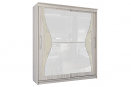 Шкаф для одежды 2Д   16, Шимо светлый, СВ Мебель (Россия)