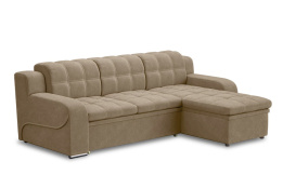 Диван угловой раскладной Жемчуг 2, Luma 05, АльфаМебель (Россия)
