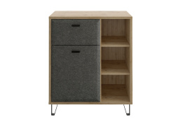 Комод 1Д 1Я Грэйс, Графит, БРВ Брест (Беларусь)