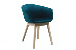 Стул Сидней с подлокотниками , Массив дерева/Бук, Матвельвет 74, Стрый (Украина)