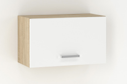 Шкаф над газом 600, 1Д  Глобал, Белый, MEBEL SERVICE (Украина)