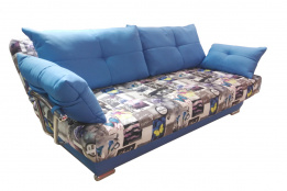 Диван прямой раскладной Челси 2, Бетти06/Энерджи5, АСМ (Россия)