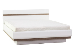 Кровать двуспальная как часть комплекта Линате, Белый, Анрэкс (Беларусь)
