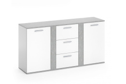 Комод 2Д 3Я Комод 2D3S, Белый, Анрэкс (Беларусь)