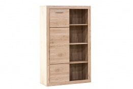 Шкаф витрина 1Д  как часть комплекта Оскар, Дуб Санремо, Анрэкс (Беларусь)