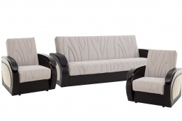 Комплект мягкой мебели Сиеста 2, Бежевый, АСМ Элегант(Россия)