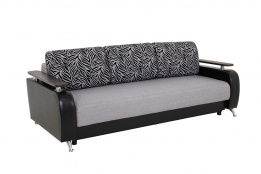 Диван прямой раскладной Версаль 2, Зебра/DASK20/Ecotex210, Мебельный Формат (Россия)