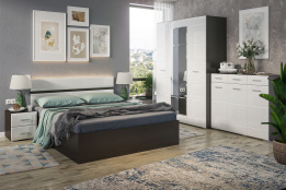 Комплект мебели для спальни Вегас, Белый, Стендмебель(Россия)
