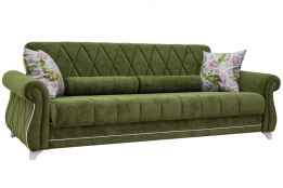 Диван прямой раскладной Роуз, ТД256, Нижегородмебель и К (Россия)