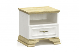 Тумба прикроватная 1Я как часть комплекта Ирис, Андерсон пайн, MEBEL SERVICE (Украина)