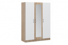 Шкаф для одежды 3Д  (ZZ1) Алена, Белый, Империал (Россия)