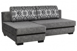 Диван угловой раскладной Пекин 2, Мэдисон 03 грэй/Мэдисон 03 грэй/Керамик графит, Царицыно (Россия)