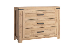 Комод 3Я Мортиз, Дуб Вотан, Анрэкс (Беларусь)