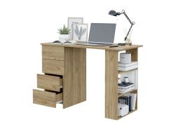 Стол письменный Асти, Крафт золотой , Горизонт (Россия)