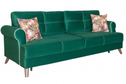 Диван прямой раскладной Мирта, ТД314/1, Нижегородмебель и К (Россия)