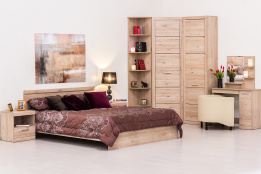 Комплект мебели для спальни Оскар, Дуб Санремо, Анрэкс(Беларусь)