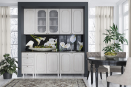 Комплект мебели для кухни Классика 2000, Сосна белая, СВ Мебель(Россия)