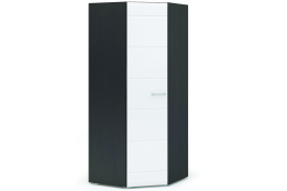 Шкаф для одежды 1Д , коллекции Вегас, Белый Глянец, Стендмебель (Россия)