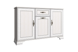 Тумба традиционная 3Д 1Я как часть комплекта Тиффани, Вудлайн Кремовый, Анрэкс (Беларусь)