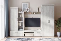 Стенка Гранд, Крафт белый, Стендмебель (Россия)