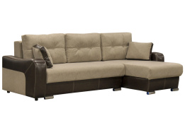 Диван угловой раскладной Соната 5, Magic(ПТК)08/Ecotex213, Мебельный Формат (Россия)