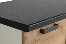 Столешница 2000 как часть комплекта , Черный Мрамор, БТС (Россия)