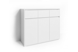 Комод 3Д 3Я Рубен, Белый, Анрэкс (Беларусь)