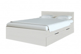 Кровать двуспальная Гармония, Анкор Анкор светлый, Стендмебель (Россия)