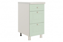 Шкаф-стол 400,3Я как часть комплекта Прованс, Фисташковый, СВ Мебель (Россия)