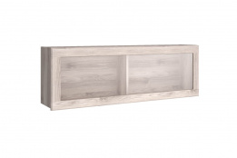 Полка навесная Джаз, Каштан найбори Светлый, Анрэкс (Беларусь)