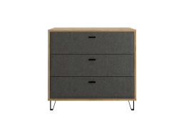 Комод 3Я Грэйс, Графит, БРВ Брест (Беларусь)