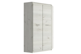 Шкаф для одежды угловой 2Д  Бьерк, Ольха Полярная, Анрэкс (Беларусь)