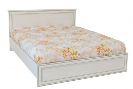 Кровать двуспальная (Tiffany 160 с подъемником), коллекции Тиффани, Вудлайн Кремовый, Анрэкс (Беларусь)