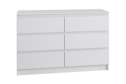 Комод 6Я Мори 1200.6, Белый, МФ Система (Россия)