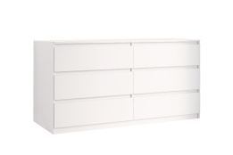 Комод 6Я Сноули, Белый, Май Стар (Беларусь)