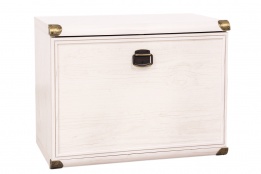 Тумба для обуви 1Д (Magellan 1D), коллекции Магеллан, Сосна Винтаж, Анрэкс (Беларусь)