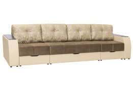 Диван прямой раскладной Спиннер, GROUND 03/ Vichy04/ Экотекс А 109, АСМ Элегант (Россия)