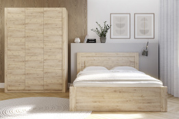 Комплект мебели для спальни Вирджиния, Дуб Бонифаций, Май Стар(Беларусь)