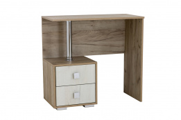 Стол туалетный, Дуб Крафт/Белый как часть комплекта Ольга 17, Фант Мебель (Россия)