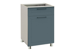 Шкаф-стол 500, 1Д  как часть комплекта Вектор, Антрацит, СВ Мебель (Россия)