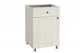 Шкаф-стол 500, 1Д  как часть комплекта Классика, Сосна белая, СВ Мебель (Россия)