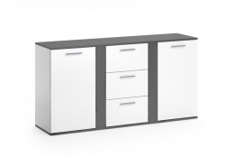 Комод 2Д 3Я Комод 2D3S, Белый, Анрэкс (Беларусь)