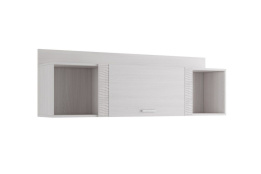 Полка навесная как часть комплекта Гамма 20, Ясень Анкор светлый, СВ Мебель (Россия)