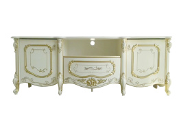 Тумба под ТВ 2Д 1Я Элиза 7, Белый, Слониммебель (Беларусь)