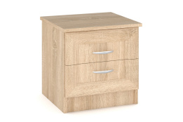 Тумба прикроватная 2Я как часть комплекта Соната 2, Дуб Самоа, MEBEL SERVICE (Украина)