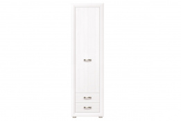 Шкаф пенал 1Д , коллекции Мальта, Лиственница сибирская, БРВ Брест (Беларусь)