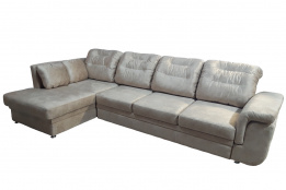 Диван угловой раскладной Бостон 2, YQq3-5+YQq3-5, Тюмень-Артмебель (Россия)