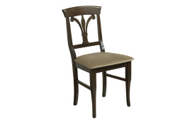 Стул Верона, Массив дерева/Бук, Жасмин 24 тёмный беж, Стрый (Украина)