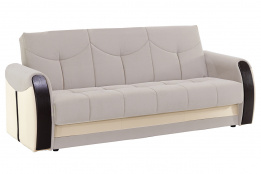 Диван прямой раскладной как часть комплекта Сиеста 4, М531-03/EcotexА109/Mobi 11, АСМ Элегант (Россия)